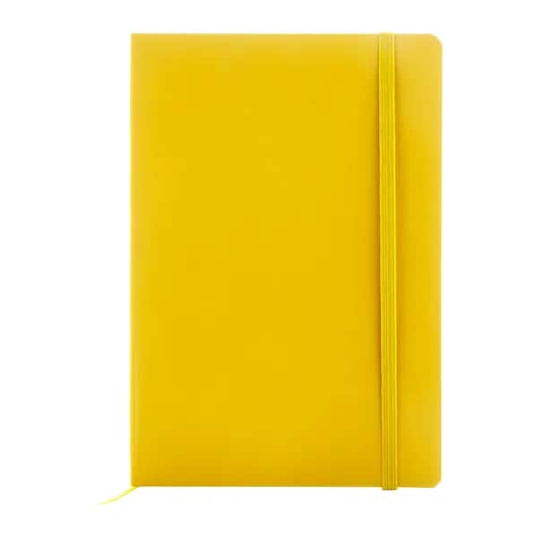 Notizbuch aus RPU - Repuk Soft A5 - gelb (-02)