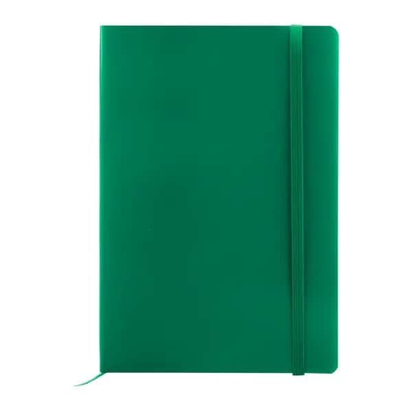 Notizbuch aus RPU - Repuk Soft A5 - grün (-07)