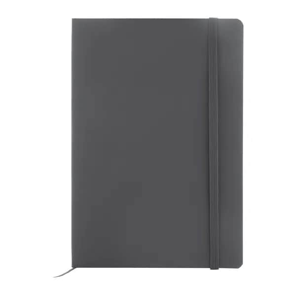Notizbuch aus RPU - Repuk Soft A5 - grau (-77)