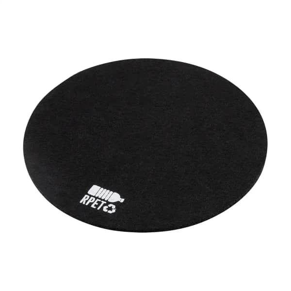 RPET-Filzuntersetzer - Hefe - schwarz (-10)