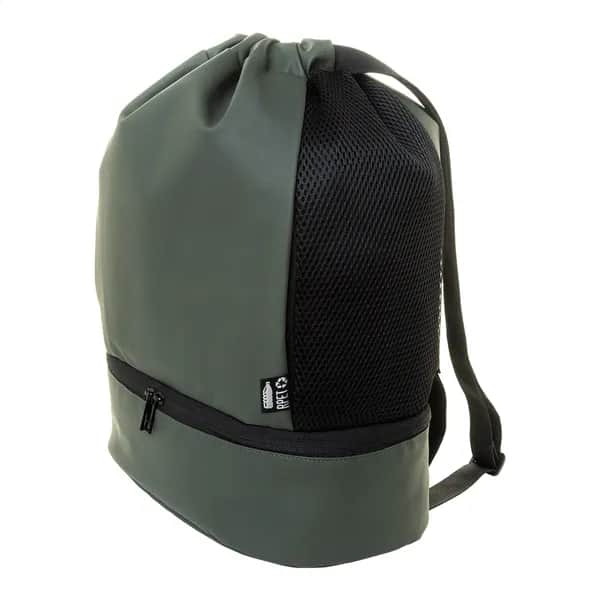 RPET drawstring bag - Duodraw - grün (-07)