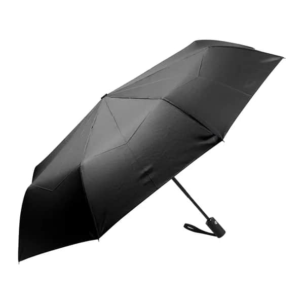 RPET Taschenschirm - Floccus - schwarz (-10)