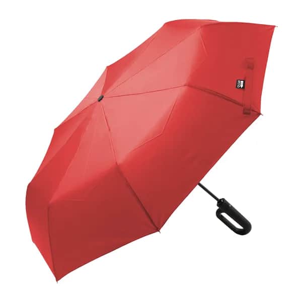 RPET Taschenschirm - Carabell - rot (-05)