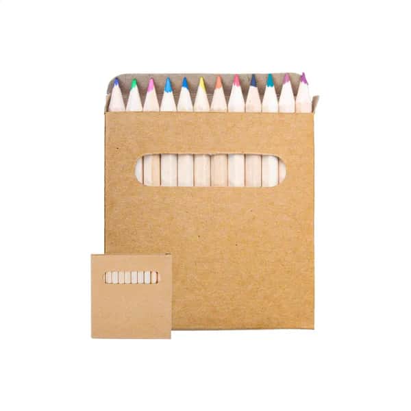 Buntstifteset (12-tlg.) - Lea - natur