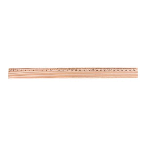 Lineal aus Kiefernholz - ThreeO - natur