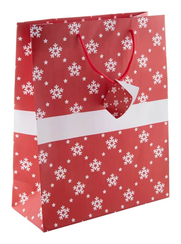 Geschenktasche - Palokorpi L - rot