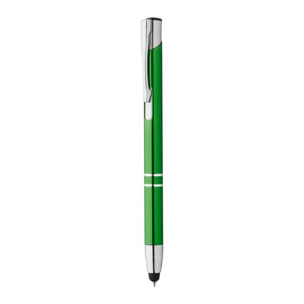 Touchpen mit Kugelschreiber - Tunnel - grün (-07)