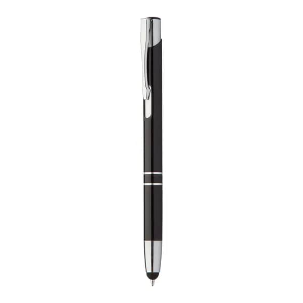 Touchpen mit Kugelschreiber - Tunnel - schwarz (-10)