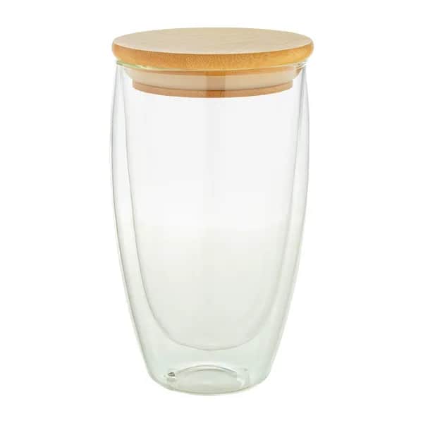 Glas-Thermobecher - Bondina L - transparent