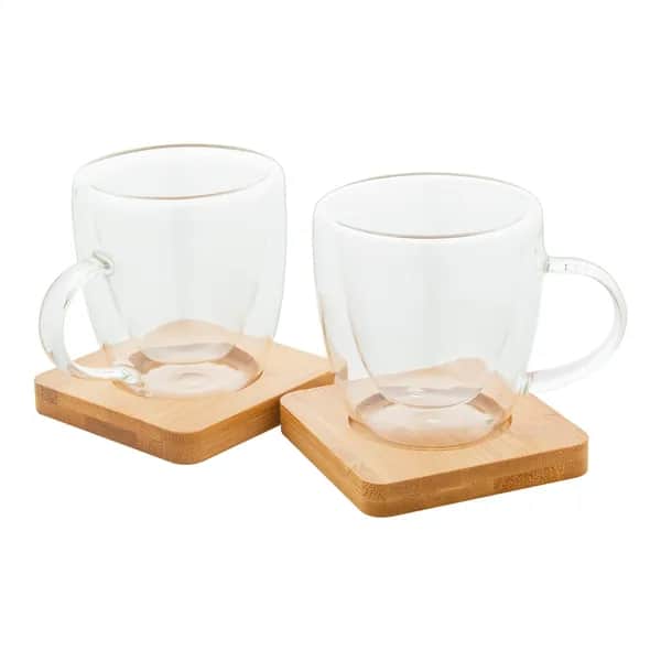 Espressotassen-Set - Mocaboo - transparent