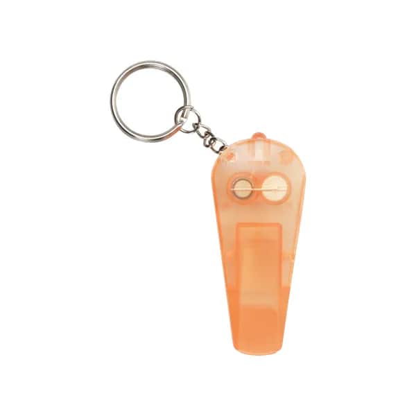 Schlüsselanhänger mit Pfeife - Coach - orange (-03)