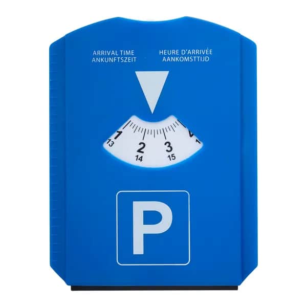 Parkscheibe - ScraPark - blau