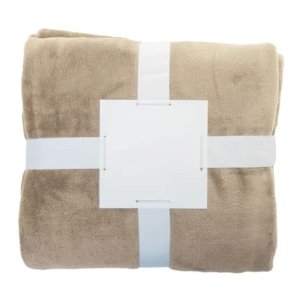 RPET Flanelldecke - Vantaa - beige (-00)