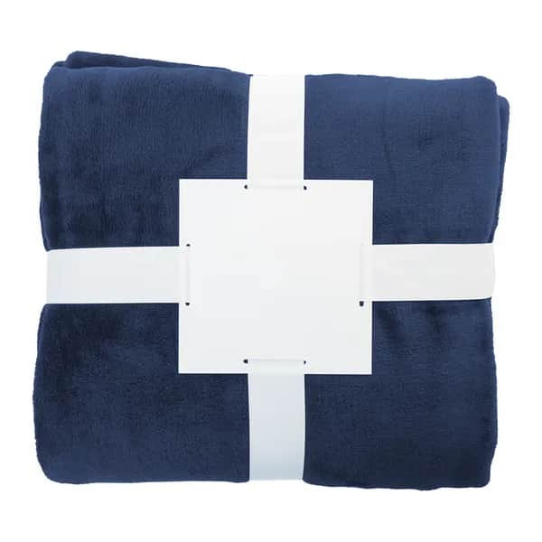 RPET Flanelldecke - Vantaa - dunkelblau (-06A)