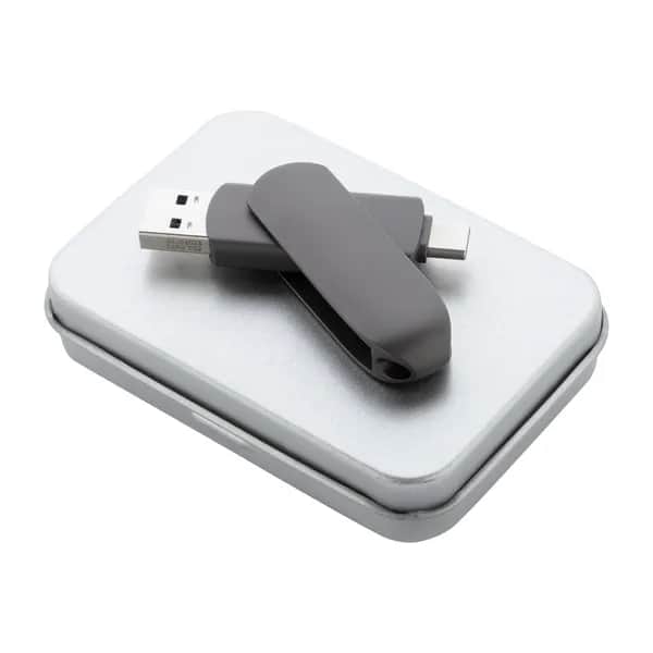 OTG-USB-Flash-Laufwerk - Gigax - dunkelgrau (-80)