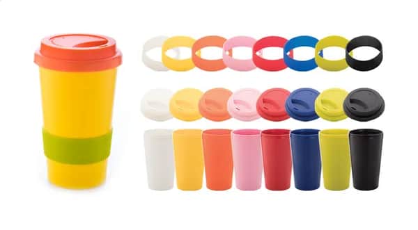 Individualisierbarer Thermobecher - CreaCup - mehrfarbig