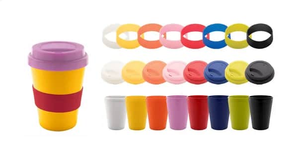 Individualisierbarer Thermobecher - CreaCup Mini - mehrfarbig