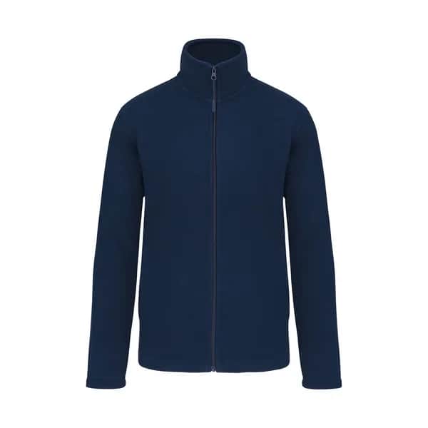 Fleecejacke mit durchgehendem Reißverschluss - KA9102 - dunkelblau (-06A)