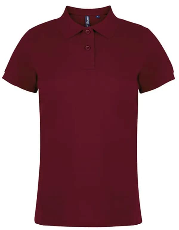 Women´s Classic Fit Polo - Burgundy