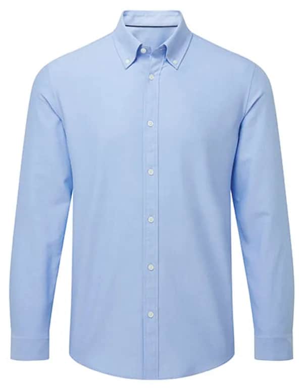 Men´s Cotton Long Sleeve Oxford Shirt - Light Blue