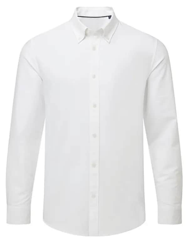 Men´s Cotton Long Sleeve Oxford Shirt - White