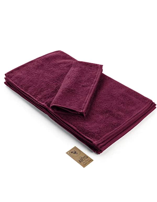 Guest Towel - Burgundy