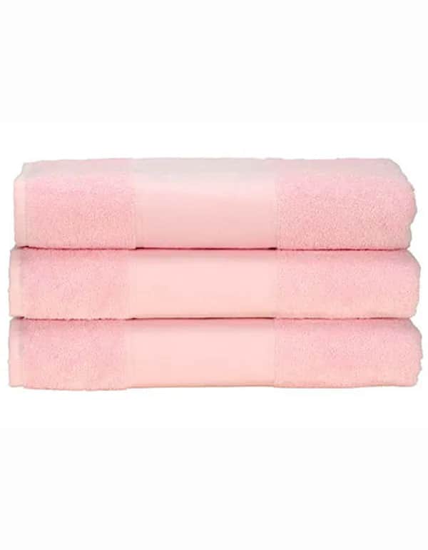 PRINT-Me® Hand Towel - Light Pink