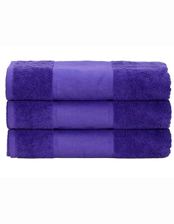 PRINT-Me® Hand Towel - Purple