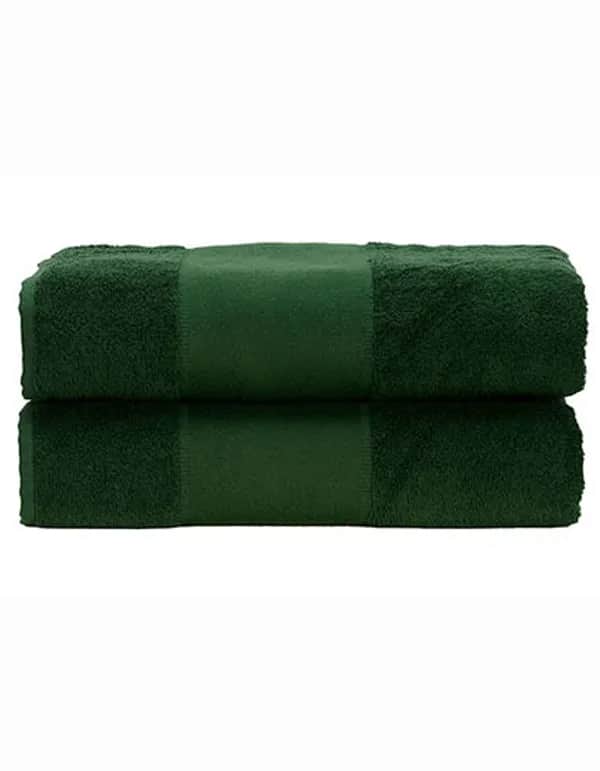 PRINT-Me® Bath Towel - Dark Green