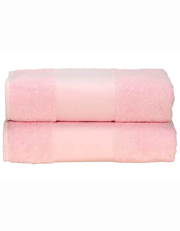 PRINT-Me® Bath Towel - Light Pink