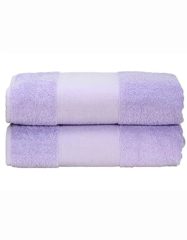 PRINT-Me® Bath Towel - Light Purple