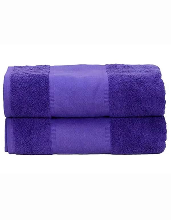 PRINT-Me® Bath Towel - Purple