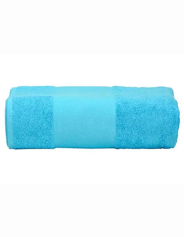 PRINT-Me® Big Towel - Aqua Blue