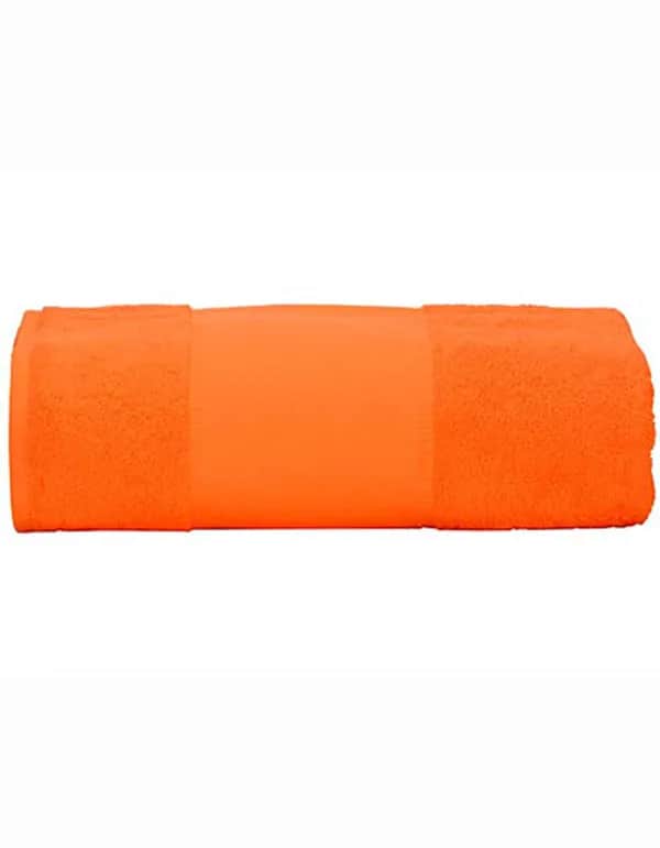 PRINT-Me® Big Towel - Bright Orange