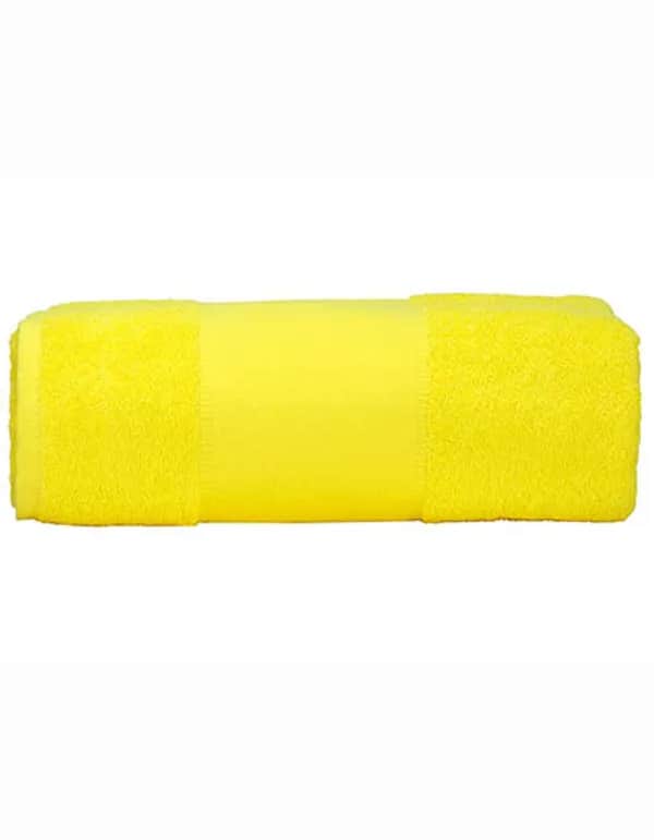 PRINT-Me® Big Towel - Bright Yellow