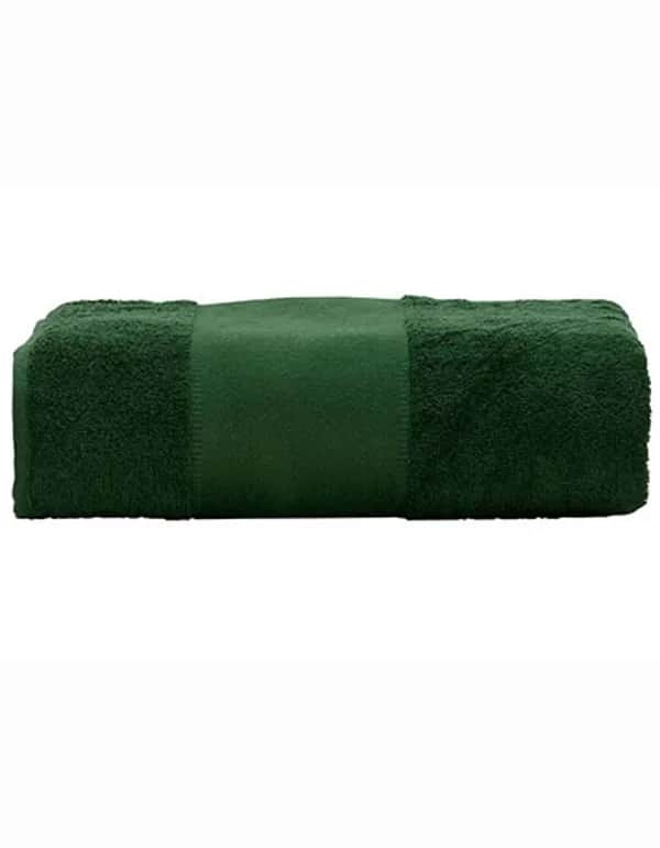 PRINT-Me® Big Towel - Dark Green
