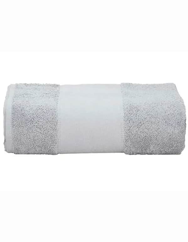 PRINT-Me® Big Towel - Light Grey