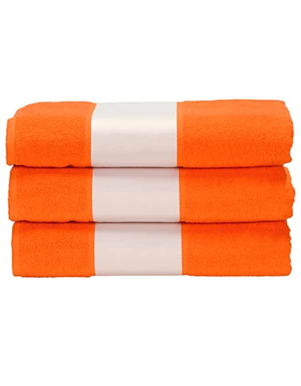 SUBLI-Me® Hand Towel - Bright Orange