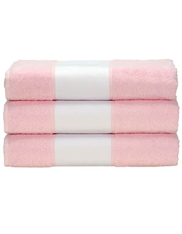 SUBLI-Me® Hand Towel - Light Pink