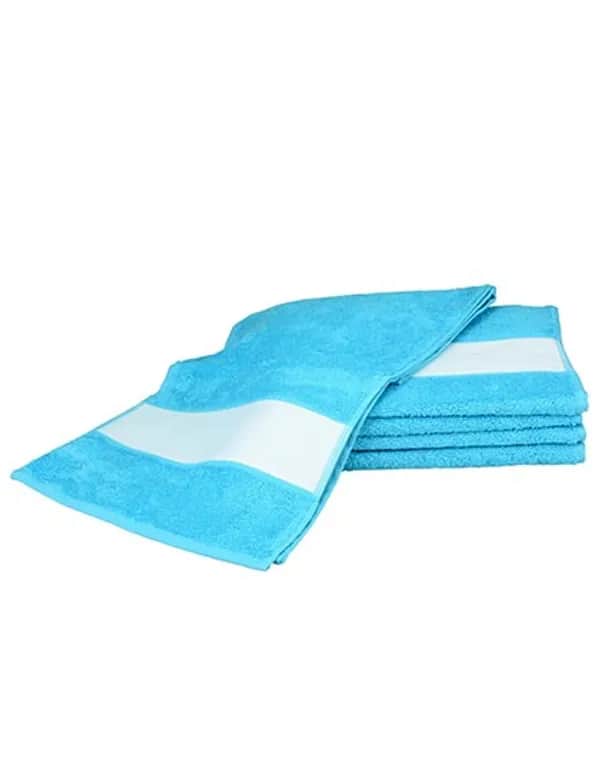 SUBLI-Me® Sport Towel - Aqua Blue