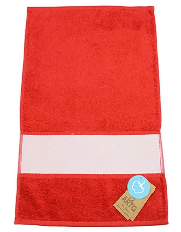 SUBLI-Me® Guest Towel - Fire Red