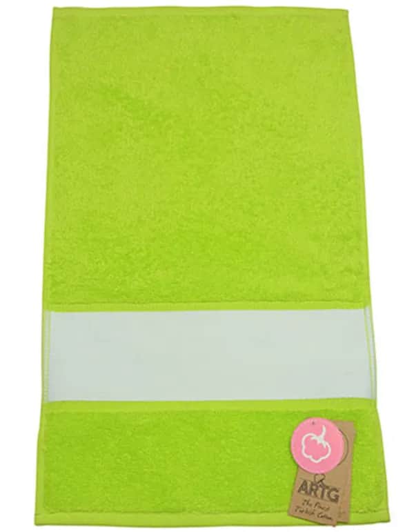 SUBLI-Me® Guest Towel - Lime Green