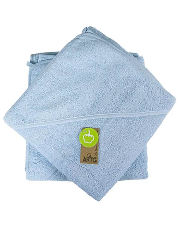 Babiezz® Baby Hooded Towel - Light Blue