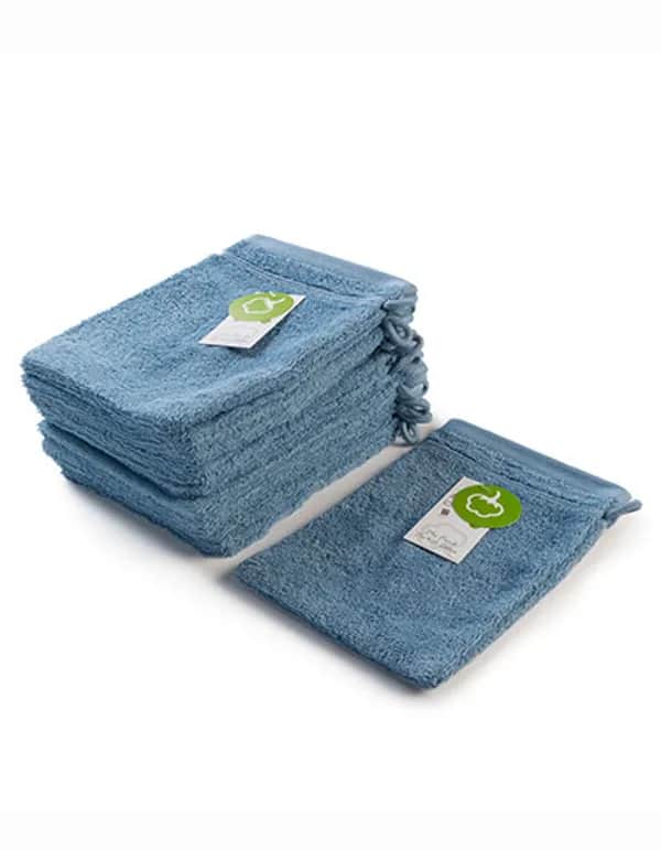 Organic Washing Glove - Blue