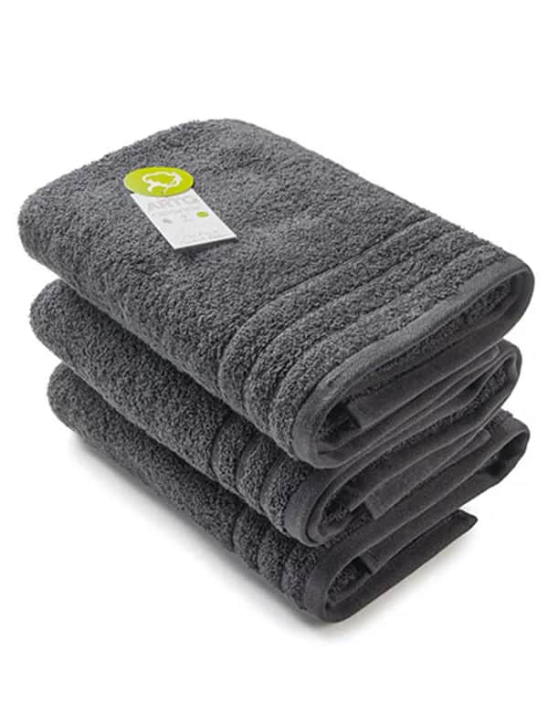 Organic Hand Towel - Black