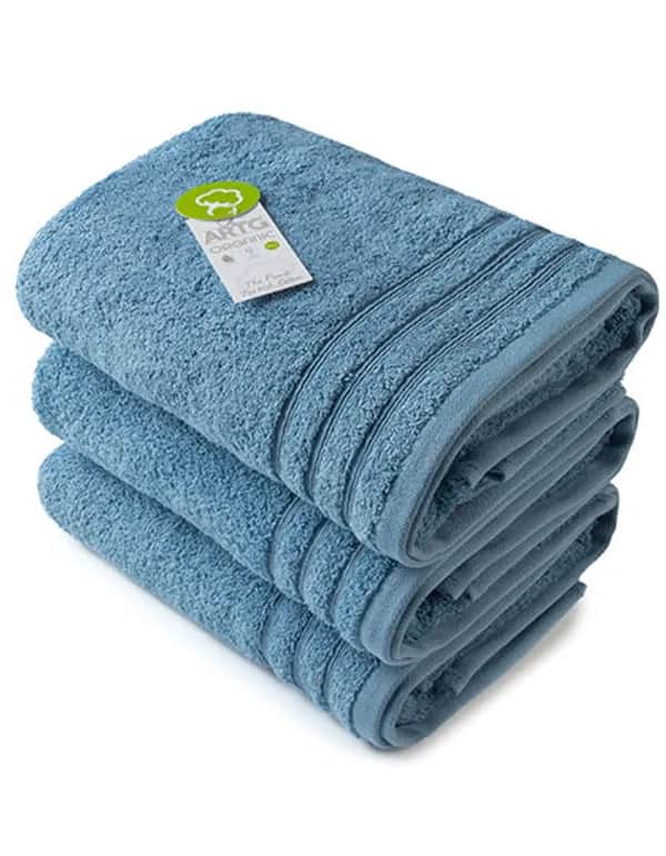 Organic Hand Towel - Jeans Blue