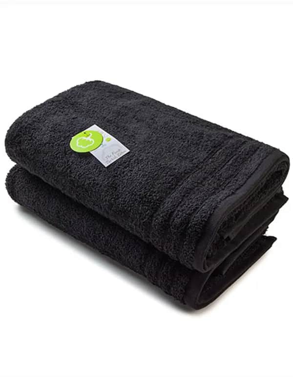 Organic Bath Towel - Black