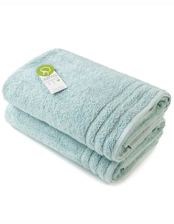 Organic Bath Towel - Green