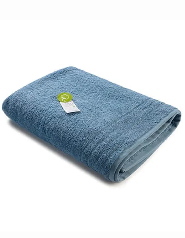 Organic Beach Towel - Jeans Blue