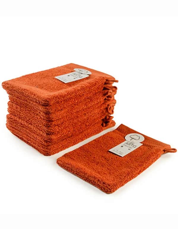 Excellent Washing Glove DELUXE - Brick Red